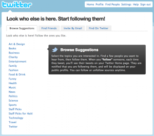 Browse Suggestions