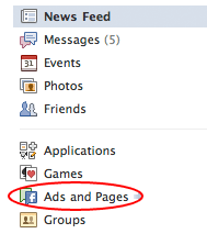Ads and Pages
