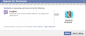 Facebook Permission