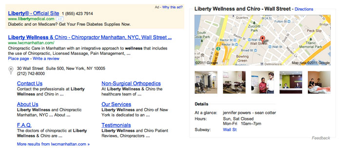Liberty Wellness & Chiro Google Result Liberty Wellness & Chiro Google Result