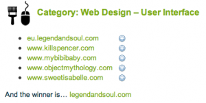 Web Design Finalist - Object Mythology Wed Design Finalist - Object Mythology
