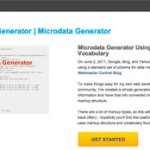 Microdata Generator Microdata Generator